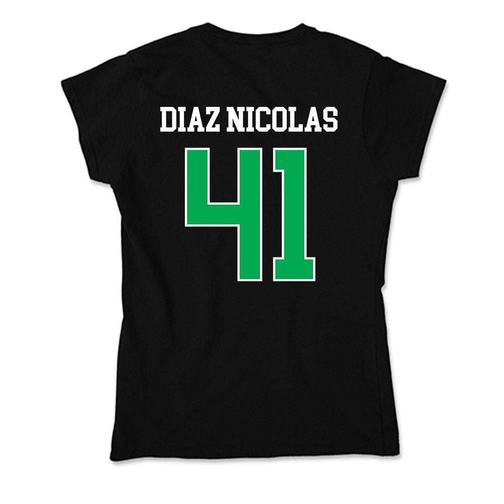 Marshall - NCAA Football : Jorge Diaz Nicolas - Soft Style Women’s T-Shirt-1