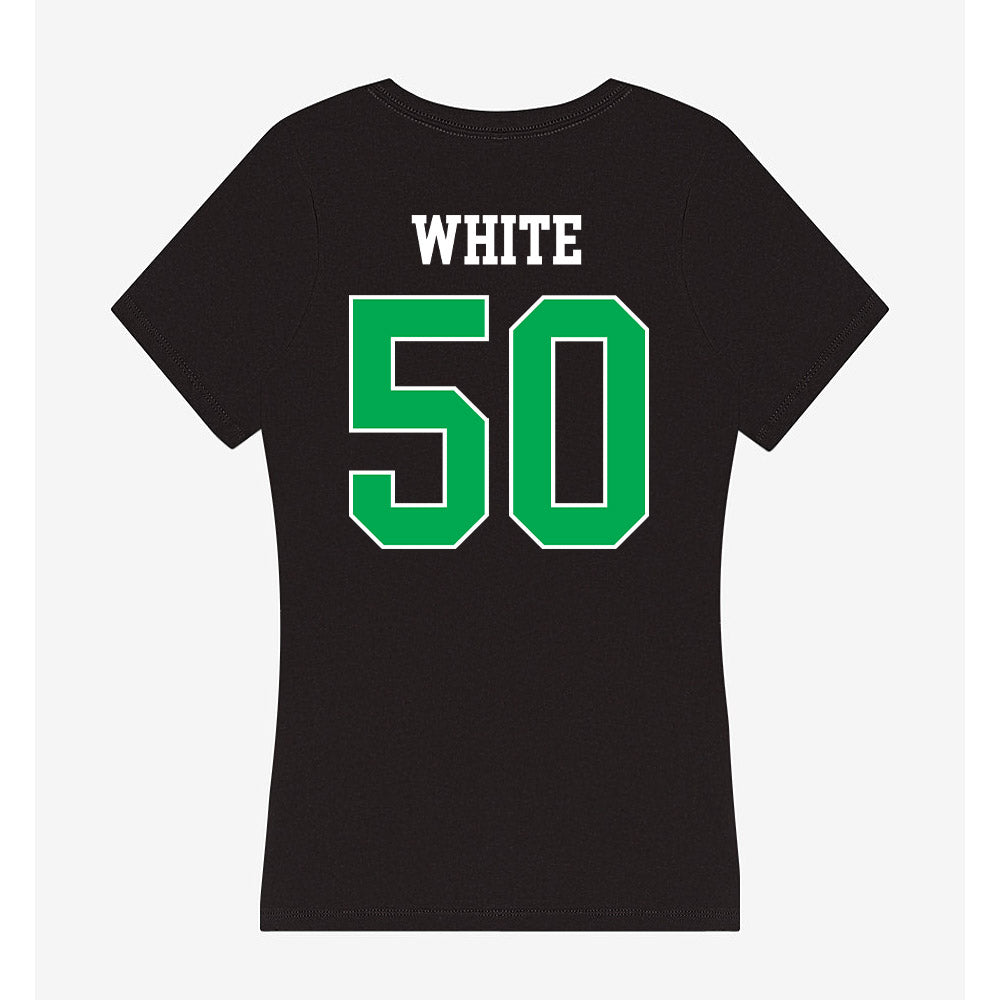 Marshall - NCAA Football : JaeVon White - Women's V-Neck T-Shirt-1