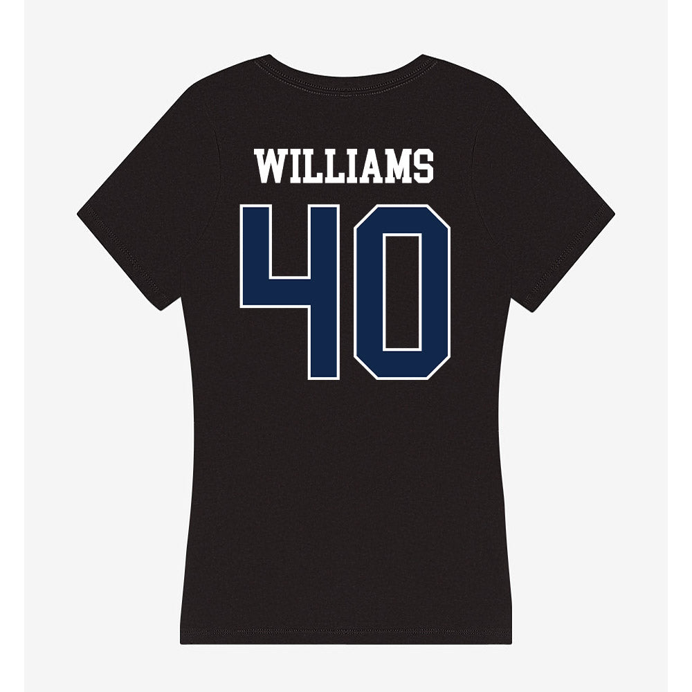 Butler - NCAA Football : Melik Williams - Women's V-Neck T-Shirt-1