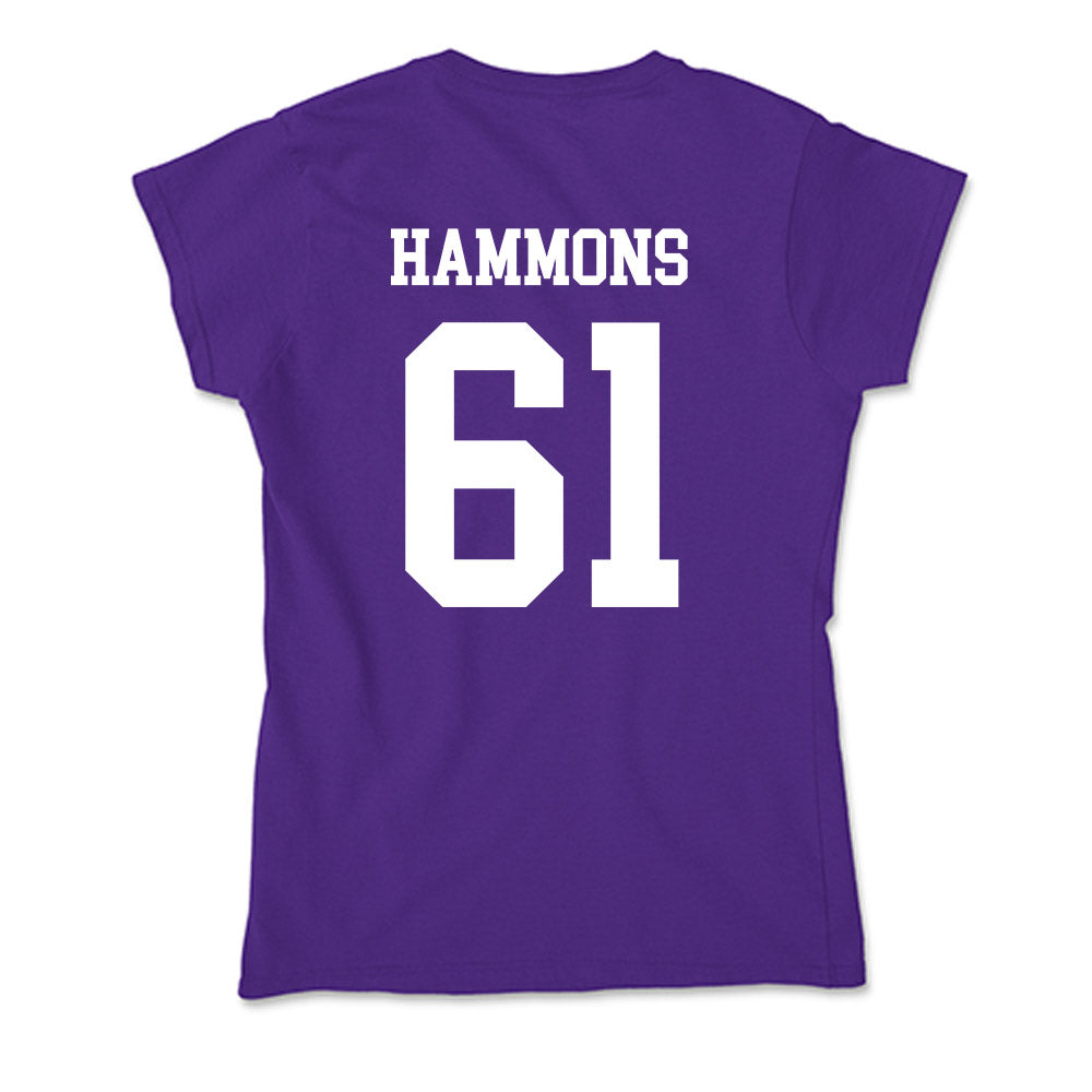 North Alabama - NCAA Softball : Gyvan Hammons - Soft Style Women’s T-Shirt-1