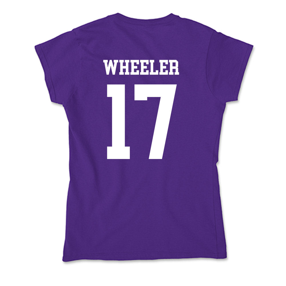 North Alabama - NCAA Softball : Laura Leigh Wheeler - Soft Style Women’s T-Shirt-1
