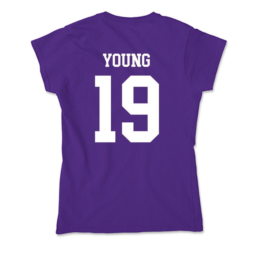 North Alabama - NCAA Baseball : Reese Young - Soft Style Women’s T-Shirt-1