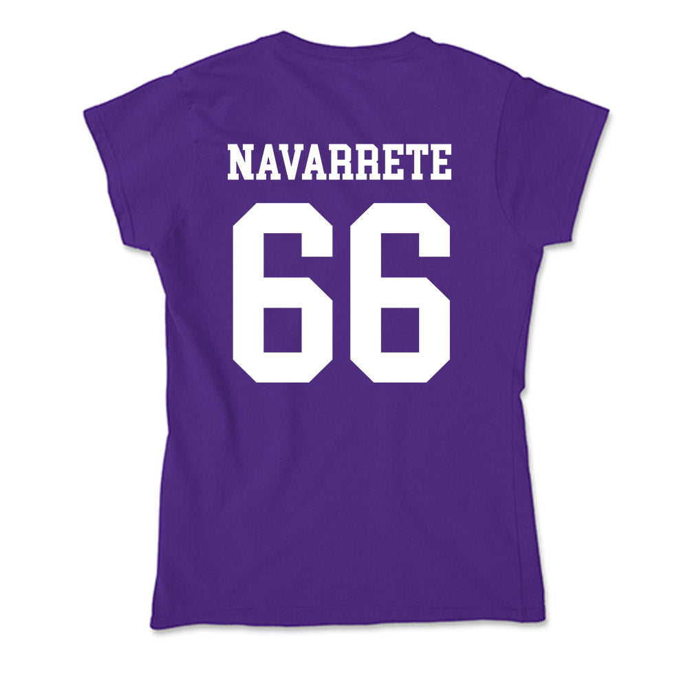 North Alabama - NCAA Football : Julian Navarrete - Soft Style Women’s T-Shirt-1
