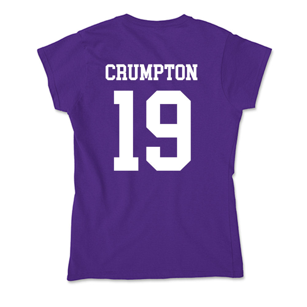 North Alabama - NCAA Baseball : Kelly Crumpton - Soft Style Women’s T-Shirt-1