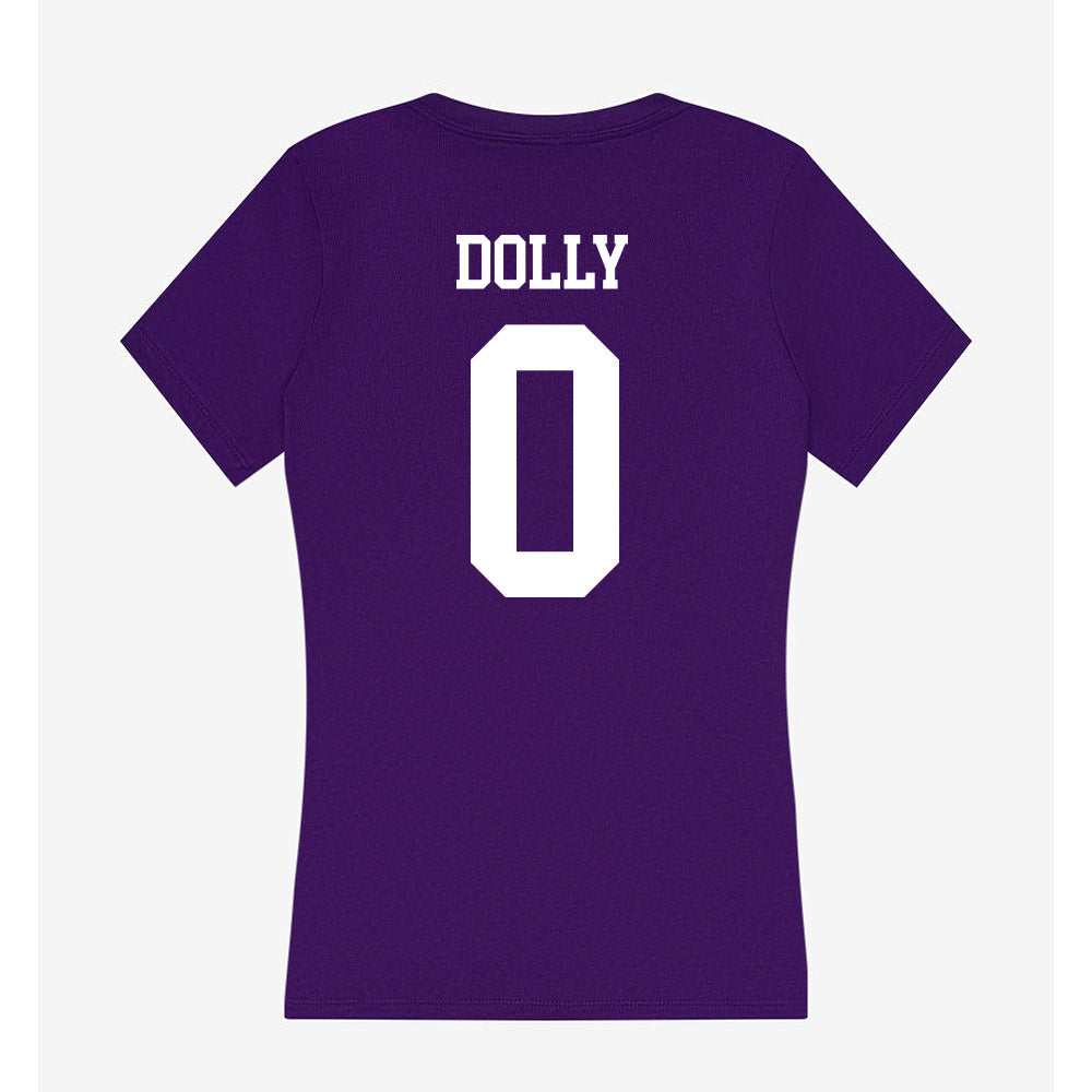 North Alabama - NCAA Women's Soccer : Maddox Dolly - Women's V-Neck T-Shirt-1