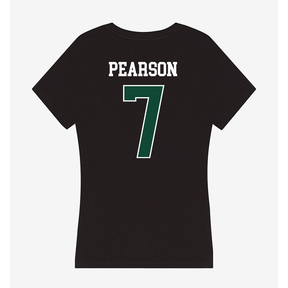 Ohio - NCAA Football : Tank Pearson - Classic Shersey Women's V-Neck T-Shirt-1