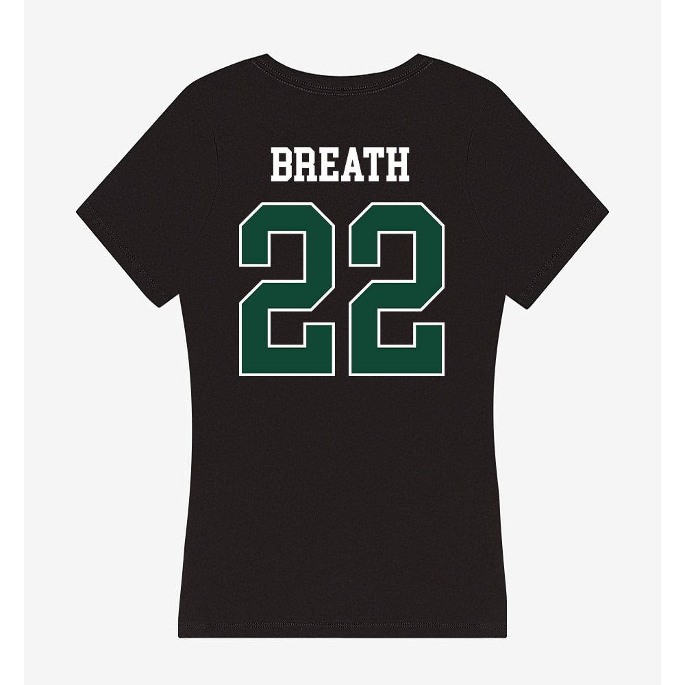 Ohio - NCAA Men's Basketball : Jalen Breath - Classic Shersey Women's V-Neck T-Shirt-1