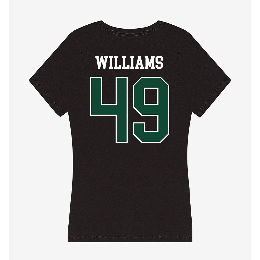 Ohio - NCAA Football : Xavier Williams - Classic Shersey Women's V-Neck T-Shirt-1