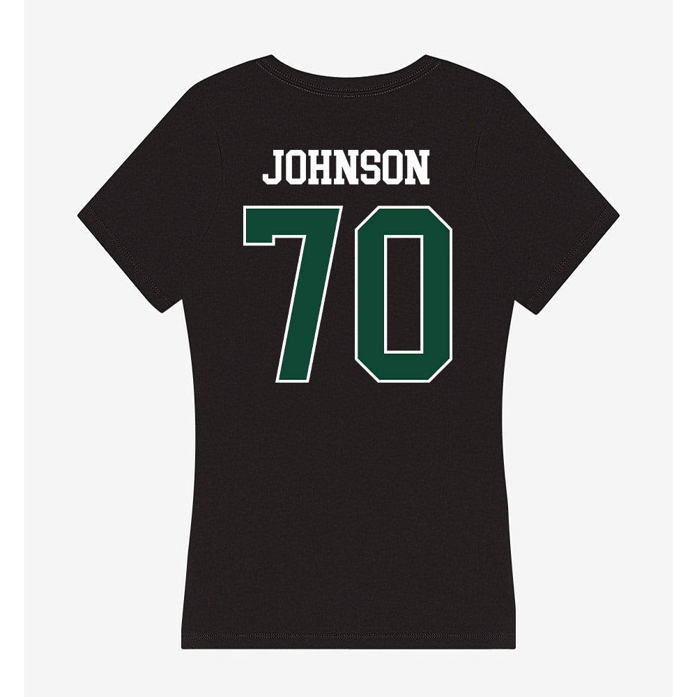 Ohio - NCAA Football : Joshua Johnson - Classic Shersey Women's V-Neck T-Shirt-1