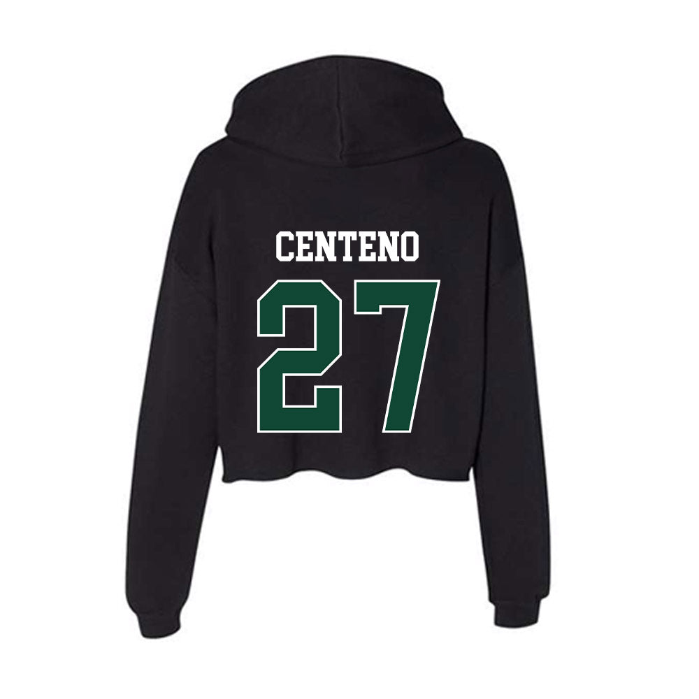 Ohio - NCAA Women's Soccer : Alivia Centeno - Classic Shersey Women's Crop Fleece Hoodie-1