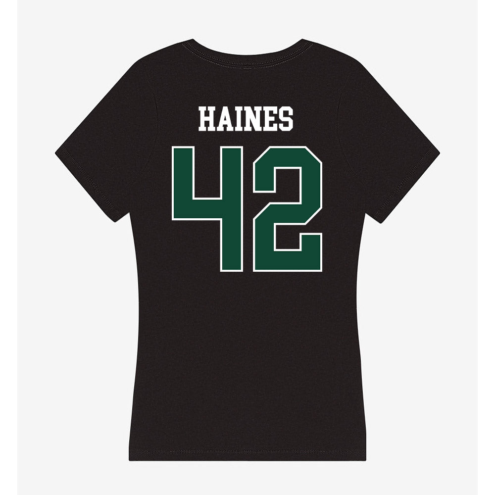 Ohio - NCAA Football : Magnus Haines - Classic Shersey Women's V-Neck T-Shirt-1
