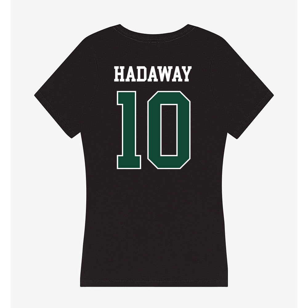 Ohio - NCAA Men's Basketball : Aidan Hadaway - Classic Shersey Women's V-Neck T-Shirt-1