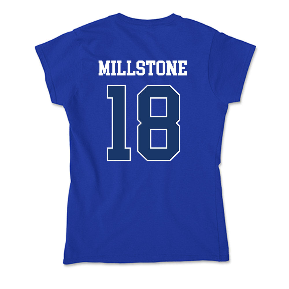 Drake - NCAA Women's Soccer : Paige Millstone - Soft Style Women’s T-Shirt-1