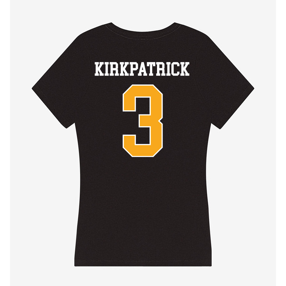VCU - NCAA Baseball : Nate Kirkpatrick - Women's V-Neck T-Shirt-1