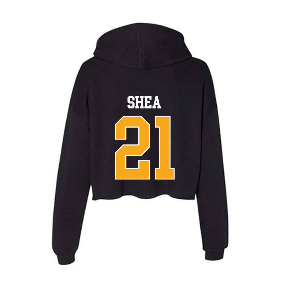 VCU - NCAA Men's Soccer : Emmett Shea - Women's Crop Fleece Hooded Sweatshirt-1
