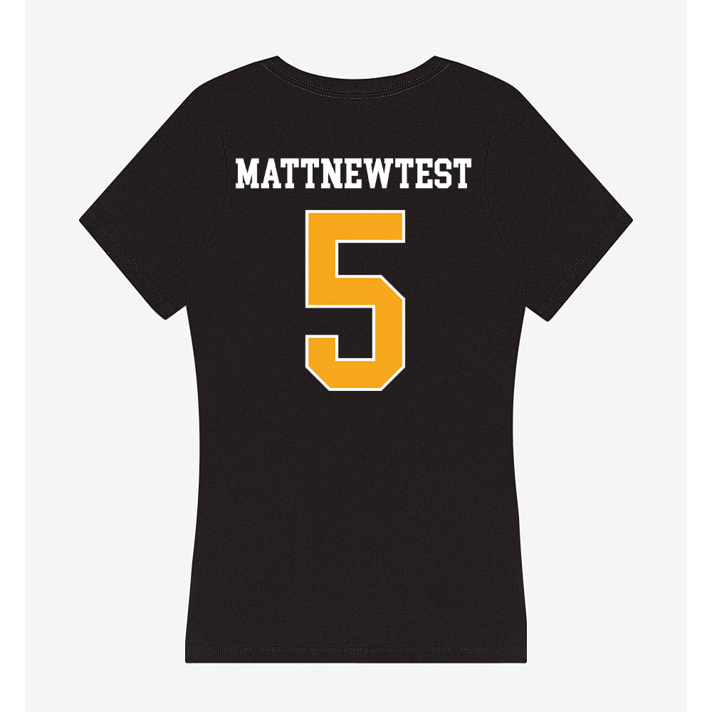 VCU - NCAA Baseball : Test MattNewTest - Women's V-Neck T-Shirt-1
