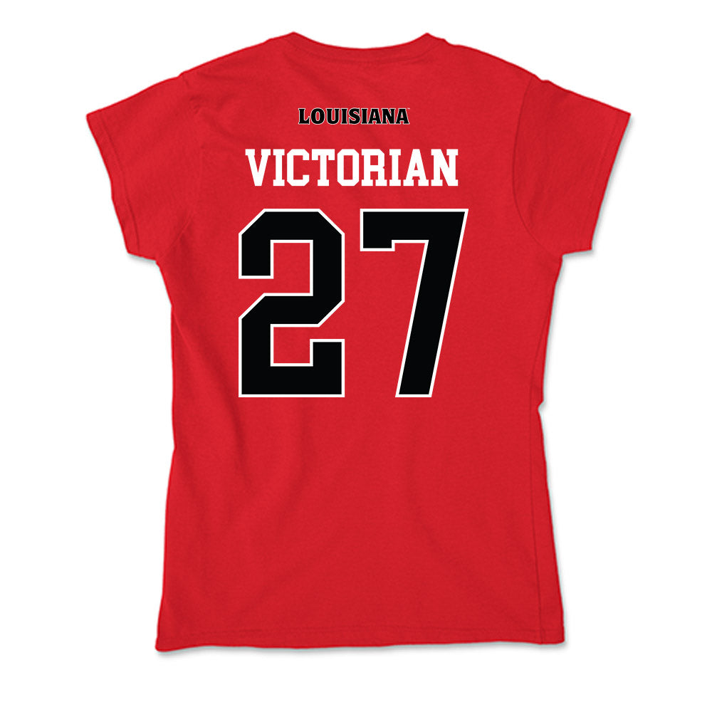 Louisiana - NCAA Baseball : Landon Victorian - Soft Style Women’s T-Shirt-1