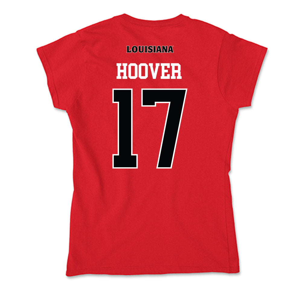 Louisiana - NCAA Softball : Sage Hoover - Soft Style Women’s T-Shirt-1