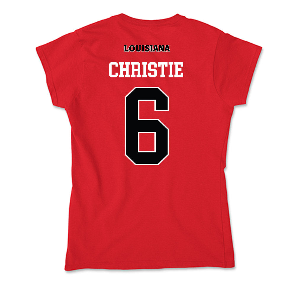 Louisiana - NCAA Baseball : Ronald Christie - Soft Style Women’s T-Shirt-1