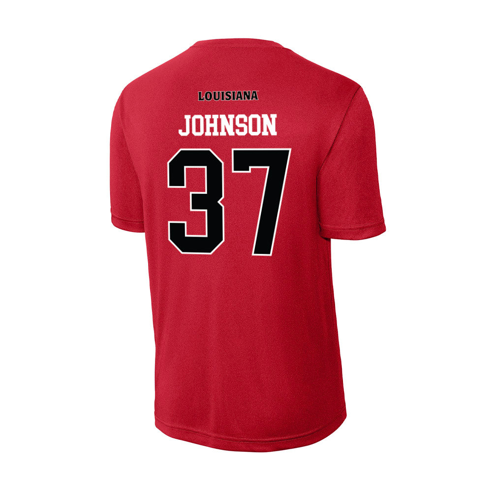 Louisiana - NCAA Football : Micah Johnson - Activewear T-Shirt-1