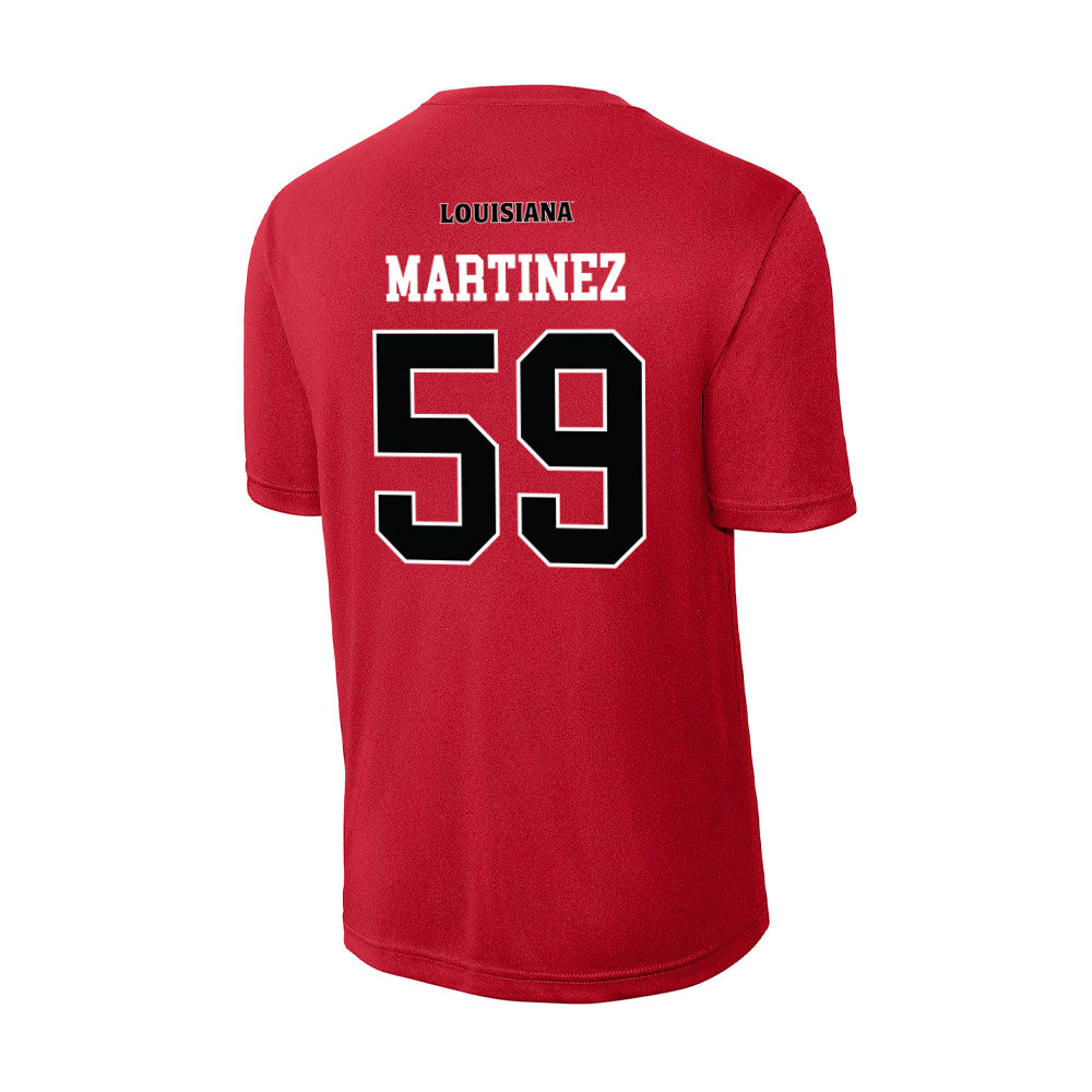 Louisiana - NCAA Football : Andrew Martinez - Activewear T-Shirt-1