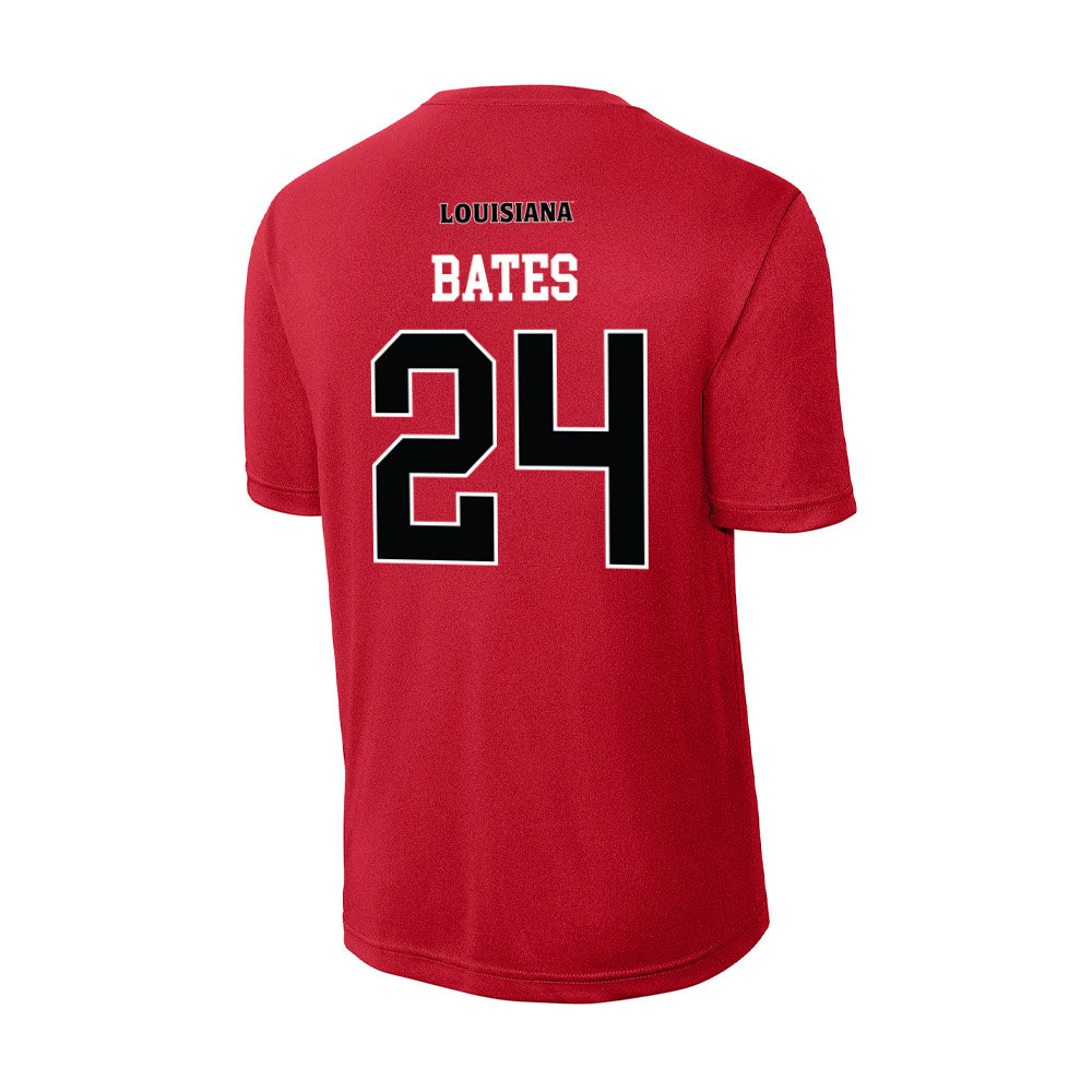 Louisiana - NCAA Football : Lake Bates - Activewear T-Shirt-1
