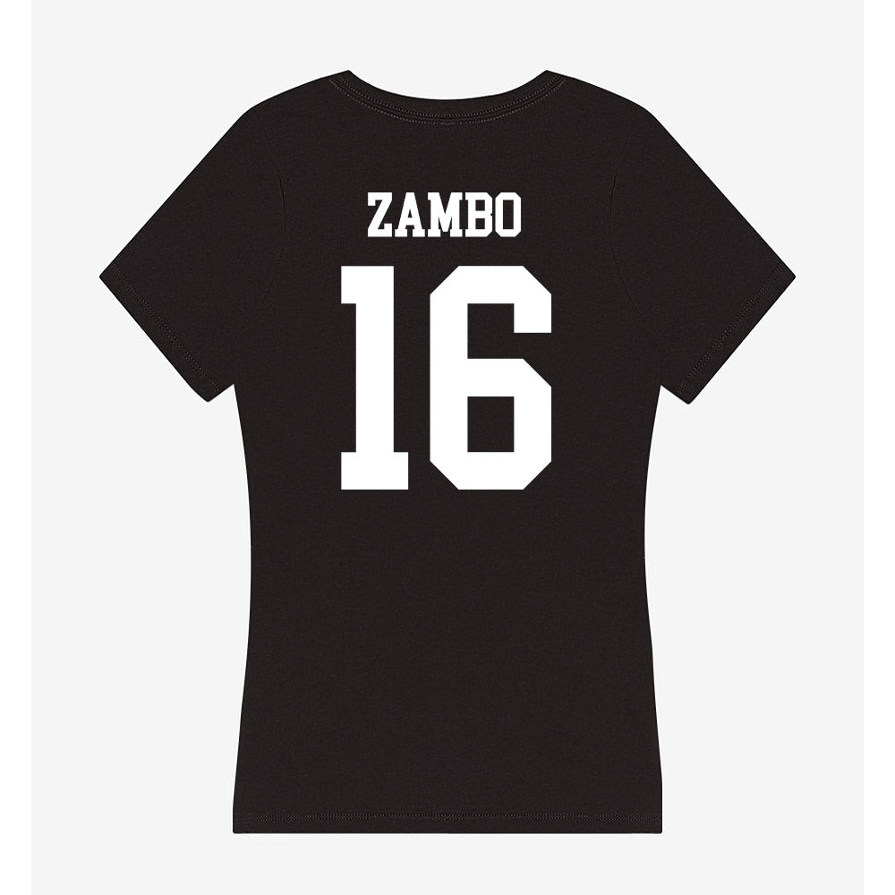 South Alabama - NCAA Baseball : Mason Zambo - Women's V-Neck T-Shirt-1