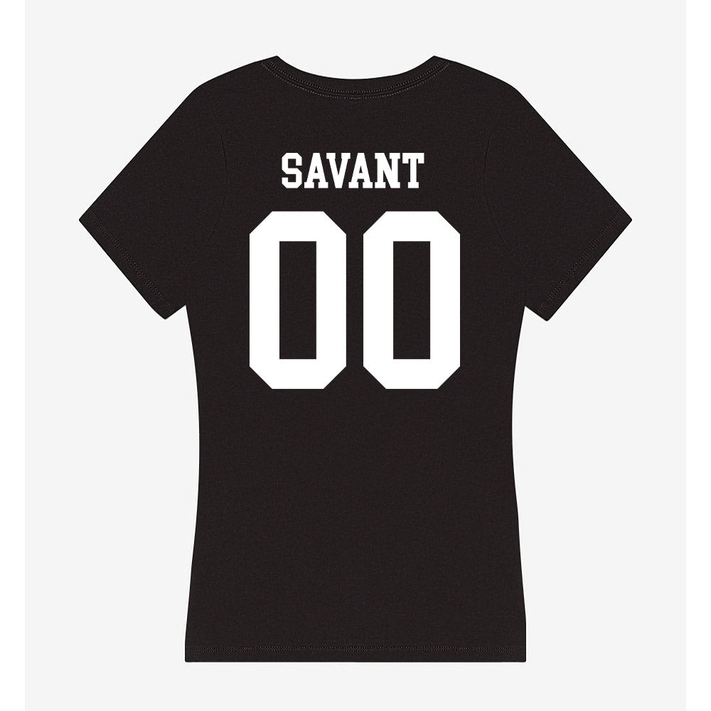 South Alabama - NCAA Softball : Kylee Savant - Women's V-Neck T-Shirt-1