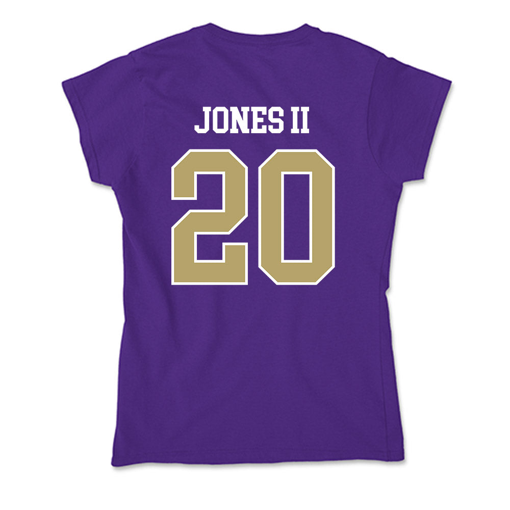 JMU - NCAA Football : Terrence Jones II - Soft Style Women’s T-Shirt-1