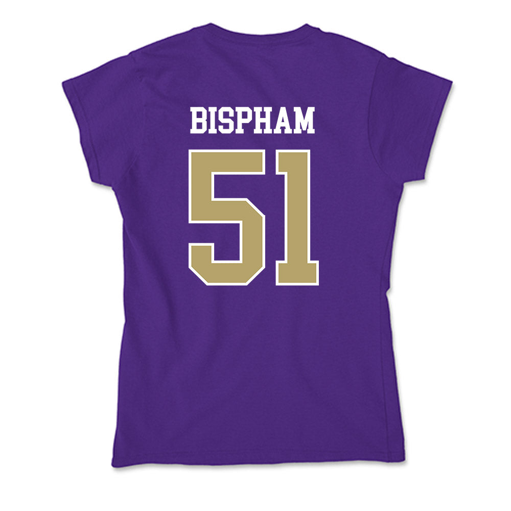 JMU - NCAA Football : Christopher Bispham - Soft Style Women’s T-Shirt-1