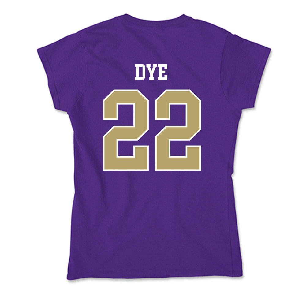 JMU - NCAA Football : Trashon Dye - Soft Style Women’s T-Shirt-1