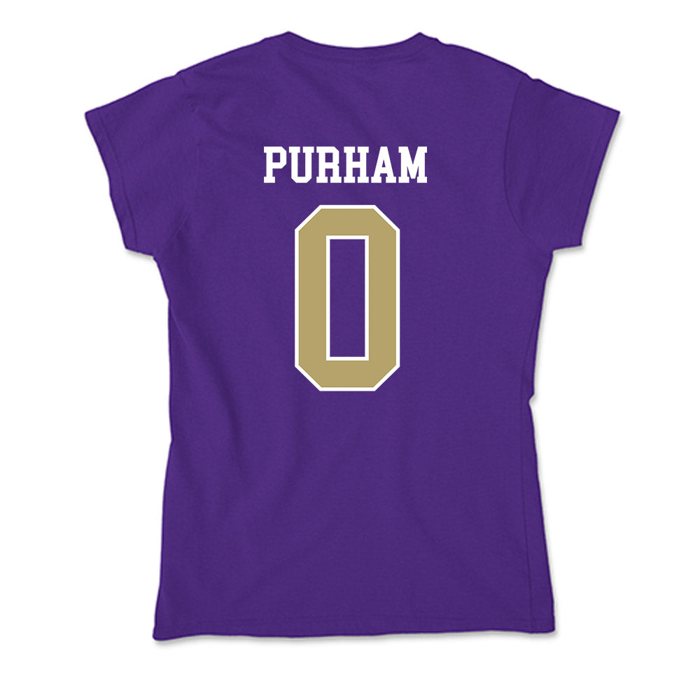 JMU - NCAA Football : Mason Purham - Soft Style Women’s T-Shirt-1