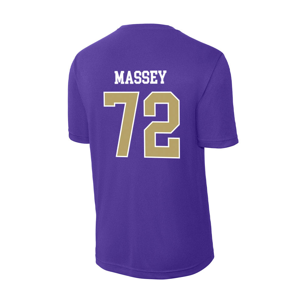JMU - NCAA Football : Kaedin Massey - Activewear T-Shirt-1