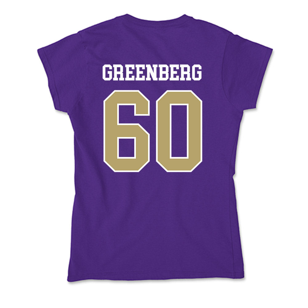 JMU - NCAA Football : Zach Greenberg - Soft Style Women’s T-Shirt-1