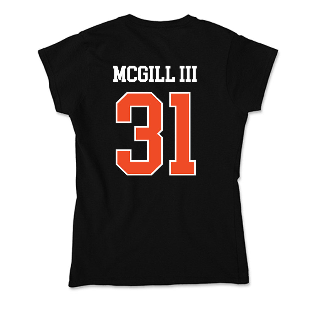 Campbell - NCAA Football : Mikey McGill III - Soft Style Women’s T-Shirt-1