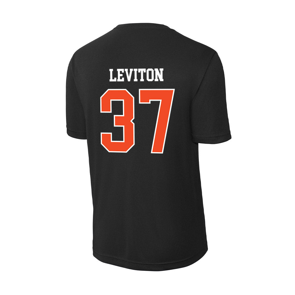 Campbell - NCAA Men's Soccer : Max Leviton - Activewear T-Shirt-1