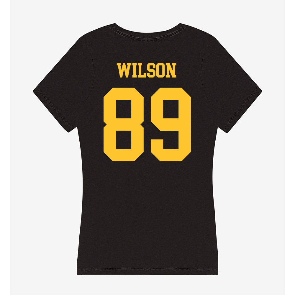 Wyoming - NCAA Football : Jacob Wilson - Classic Shersey Women's V-Neck T-Shirt-1