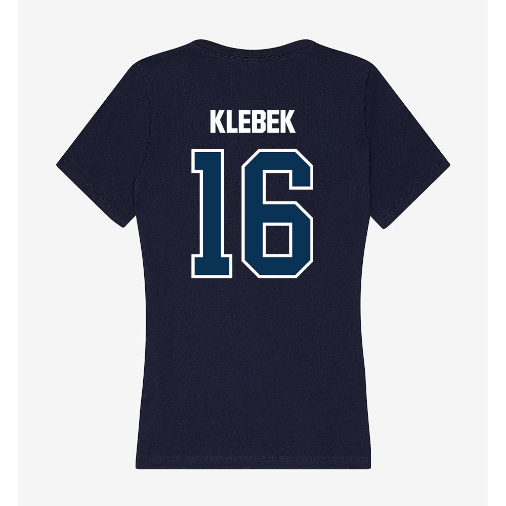Old Dominion - NCAA Women's Soccer : Laura Klebek - Classic Shersey Women's V-Neck T-Shirt-1