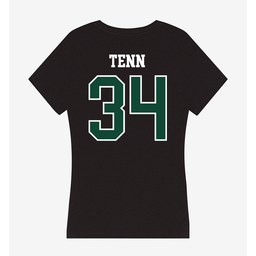 Hawaii - NCAA Baseball : Zacary Tenn - Women's V-Neck T-Shirt-1