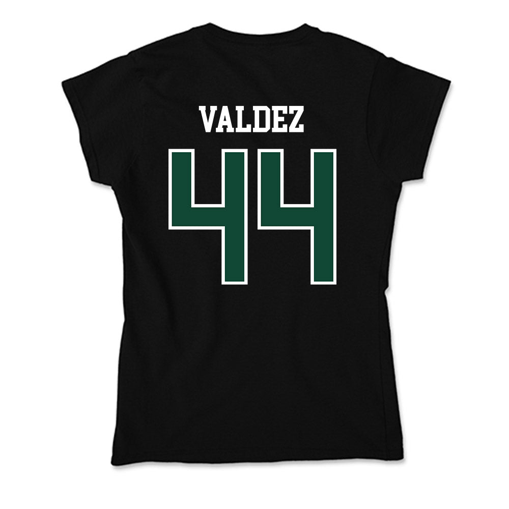 Hawaii - NCAA Baseball : Derek Valdez - Soft Style Women’s T-Shirt-1