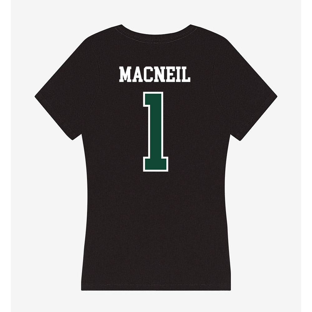 Hawaii - NCAA Softball : Maryn Macneil - Women's V-Neck T-Shirt-1