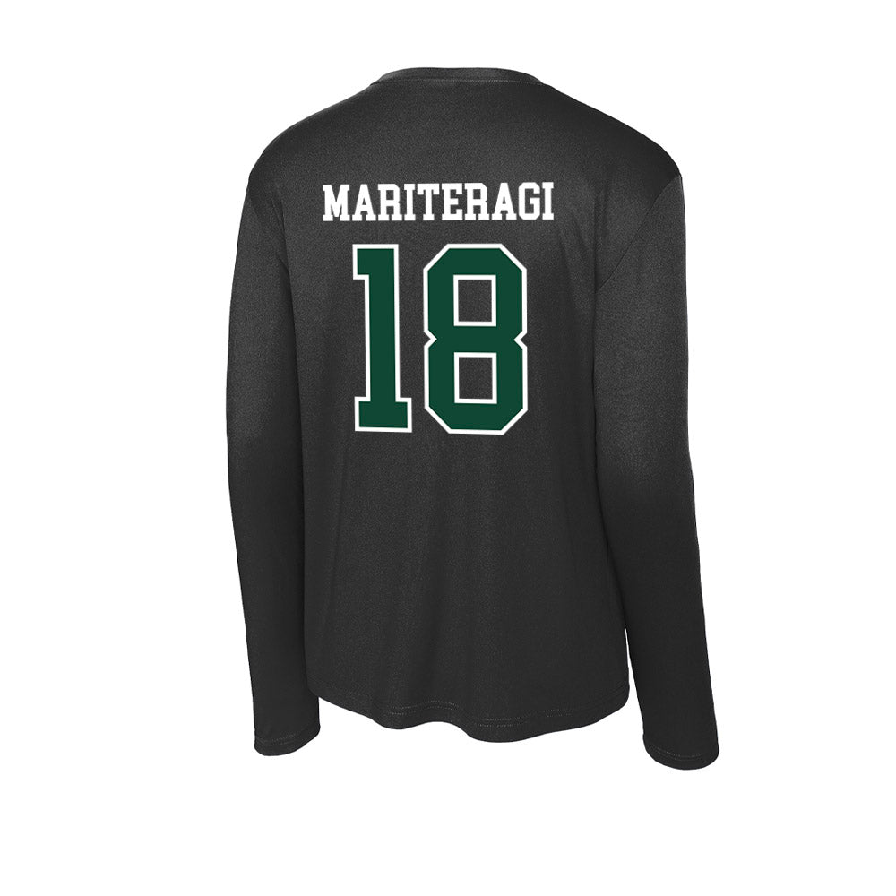 Hawaii - NCAA Football : Zaden Mariteragi - Activewear Long Sleeve T-Shirt-1