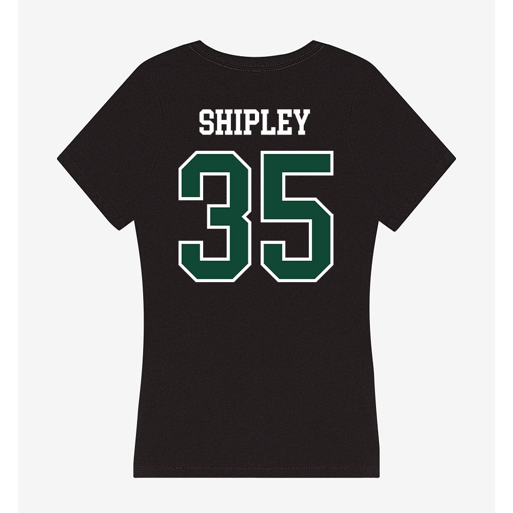 Hawaii - NCAA Baseball : Josiah Shipley - Women's V-Neck T-Shirt-1