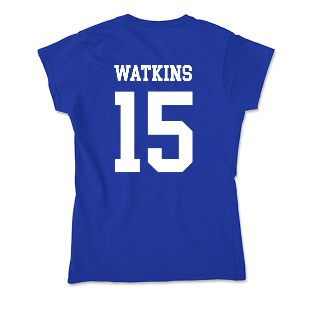 LA Tech - NCAA Football : Luke Watkins - Soft Style Women’s T-Shirt-1