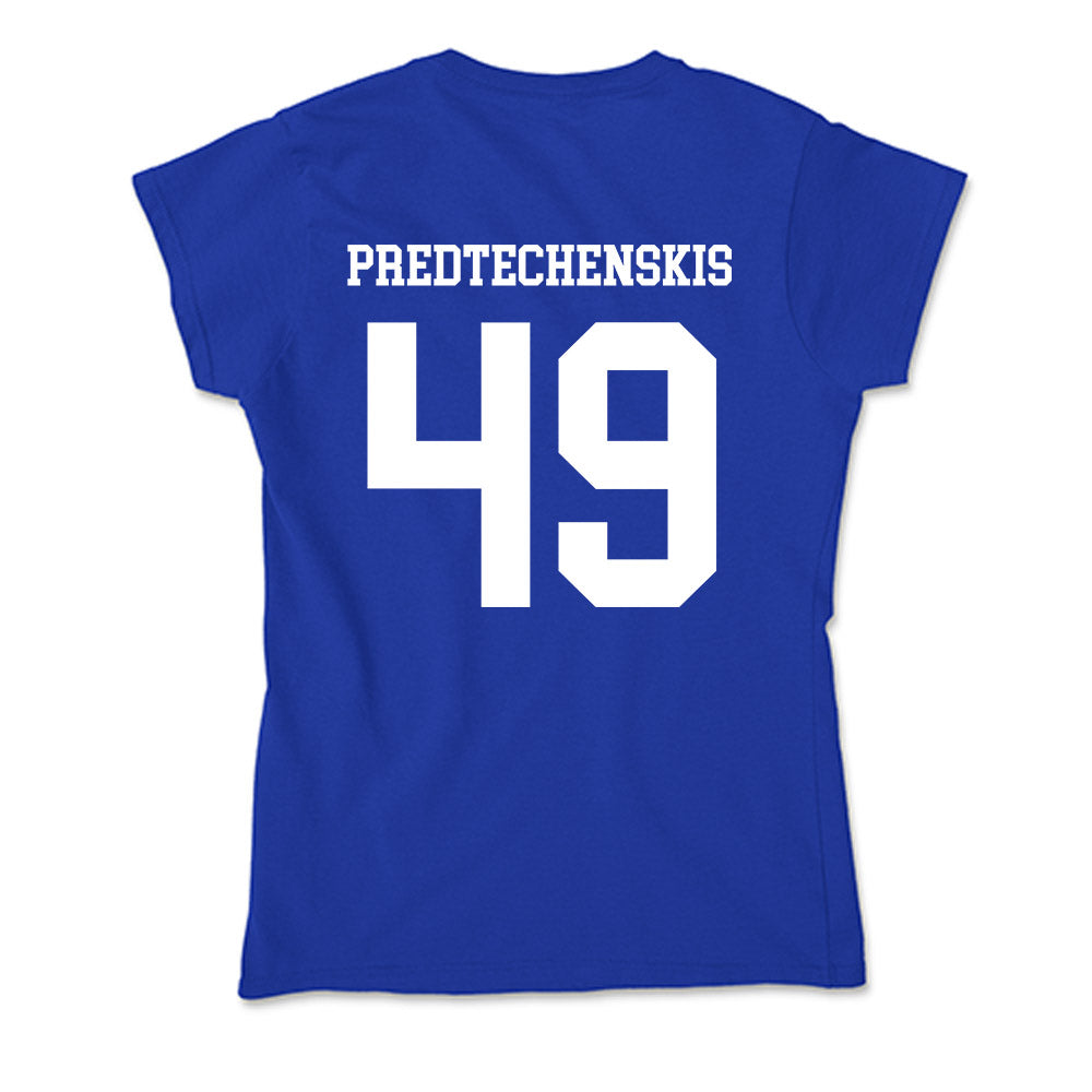 LA Tech - NCAA Football : James Predtechenskis - Soft Style Women’s T-Shirt-1