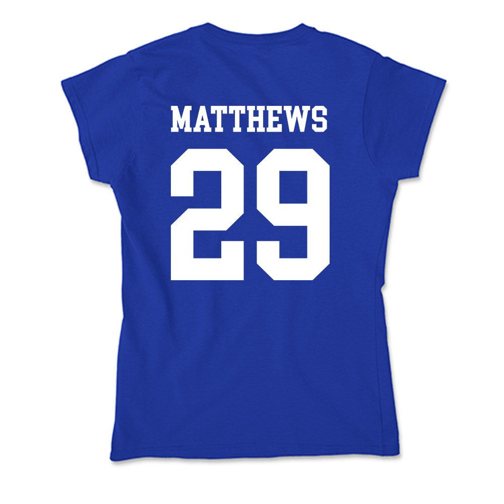 LA Tech - NCAA Football : Lexington Matthews - Soft Style Women’s T-Shirt-1