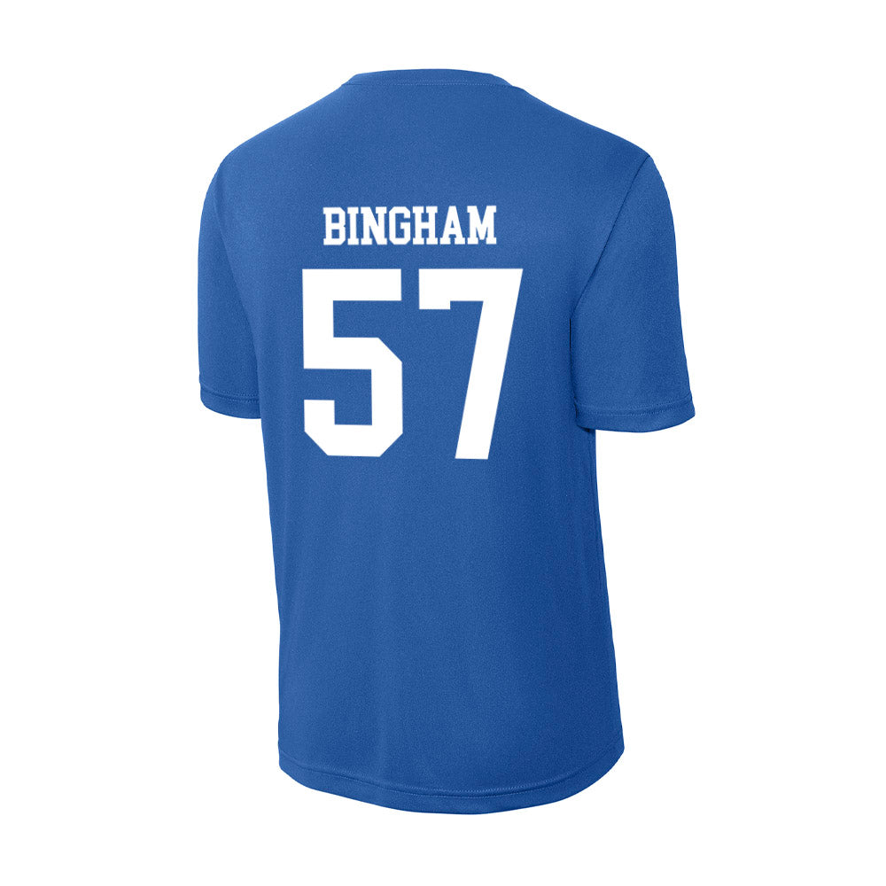 LA Tech - NCAA Football : Tadan Bingham - Activewear T-Shirt-1