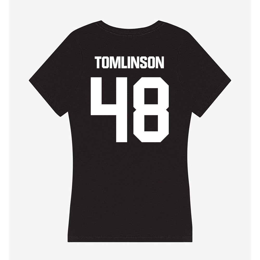 Arkansas State - NCAA Baseball : Houston Tomlinson - Women's V-Neck T-Shirt-1