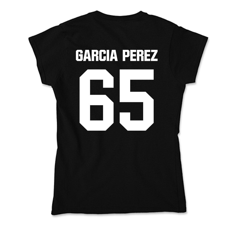 NMSU - NCAA Football : Isaiah Garcia Perez - Soft Style Women’s T-Shirt-1