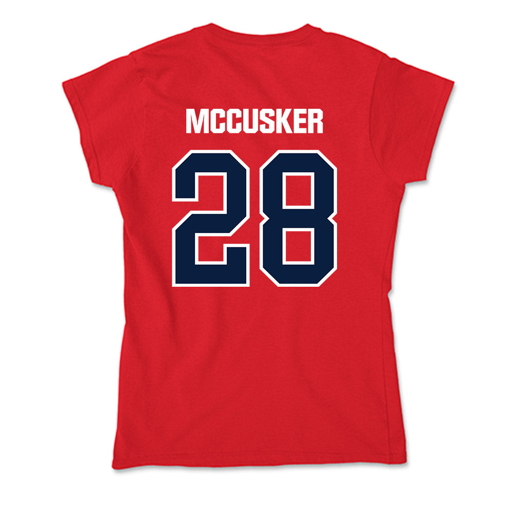 Liberty - NCAA Baseball : Joshua Mccusker - Soft Style Women’s T-Shirt-1